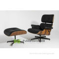 Luxury Plywood Charles Eames Lounge Chair & Ottoman for Hom